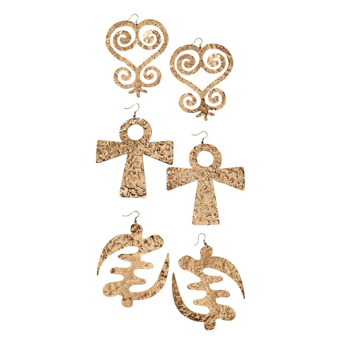 African Symbol Earrings | Ashro