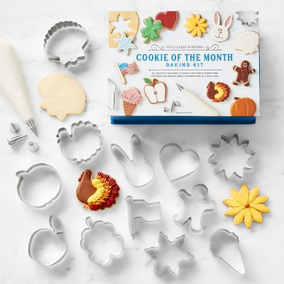 Williams Sonoma Cookie of the Month Storybox Cookie Cutter 23-Piece Set | Williams-Sonoma