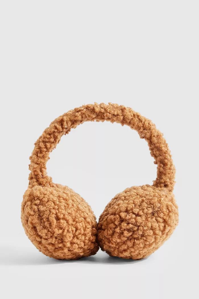 Teddy Fur Earmuff | Boohoo.com (UK & IE)