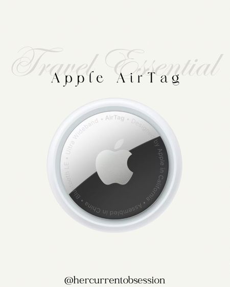 ✈️Keep your mind at ease with an Apple AirTag! I use these in my carryon and checked. ✅ Follow me @hercurrentobsession for more travel tips! ✈️ have a wonderful day! 😀☺️

#LTKSaleAlert #LTKTravel #LTKFindsUnder50