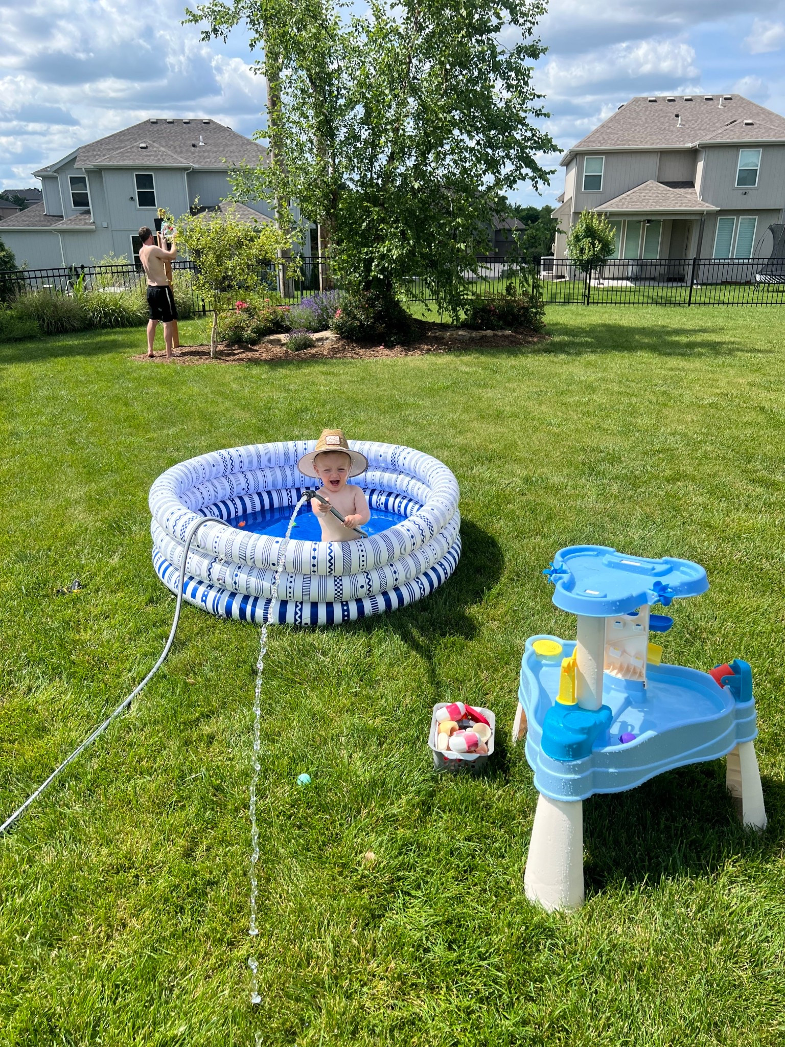 Pool is a couple years old so linked similar from target! Toddler sun hat & pool toys 💙

#LTKSwim #LTKSummerEdit #LTKKids