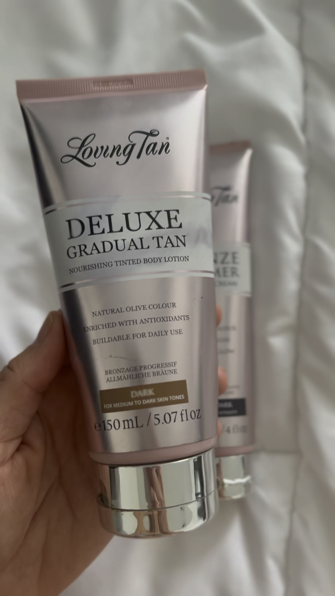 Love the deluxe gradual tan this time of year! Serves as a moisturizer while provided a beautiful olive tone!! Use promo code foe 15% off! 

#LTKSale #LTKbeauty #LTKsalealert