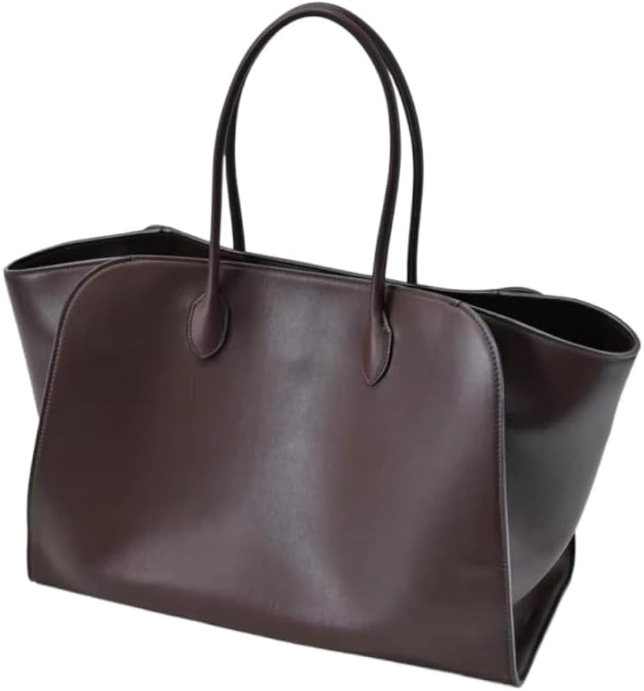 Genuine Leather Handmade Tote Bag for Women Large Capacity, Suitable for Carrying Pets Outdoors, ... | Amazon (US)