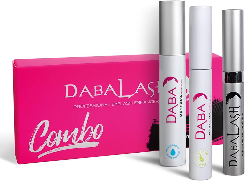 DABALASH Trio Combo – Professional Eyelash & Brow Strengthener 0.18 oz, Waterproof Mascara, 0.4... | Amazon (US)