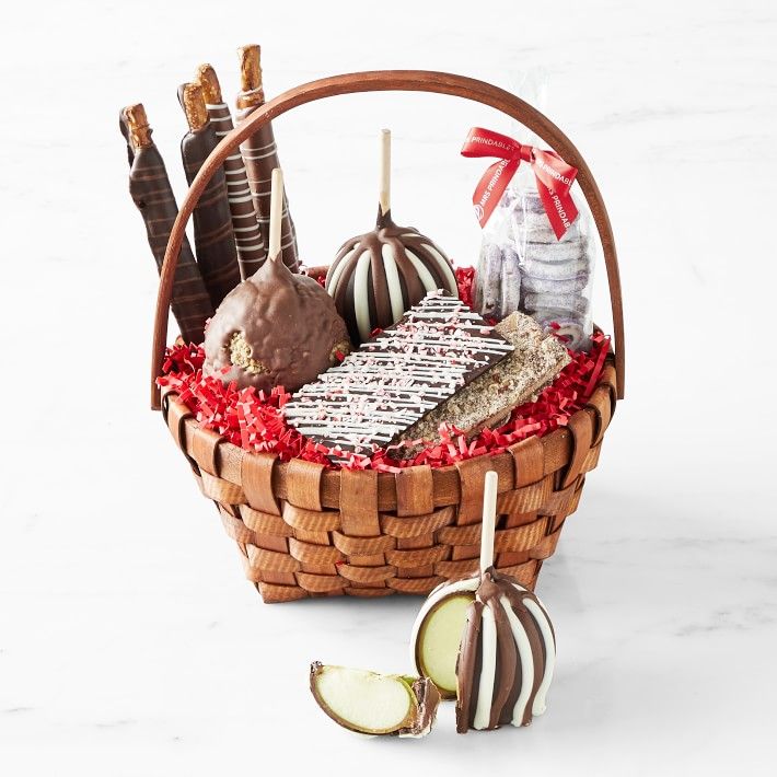 Holiday Caramel Apple Gift Basket | Williams-Sonoma