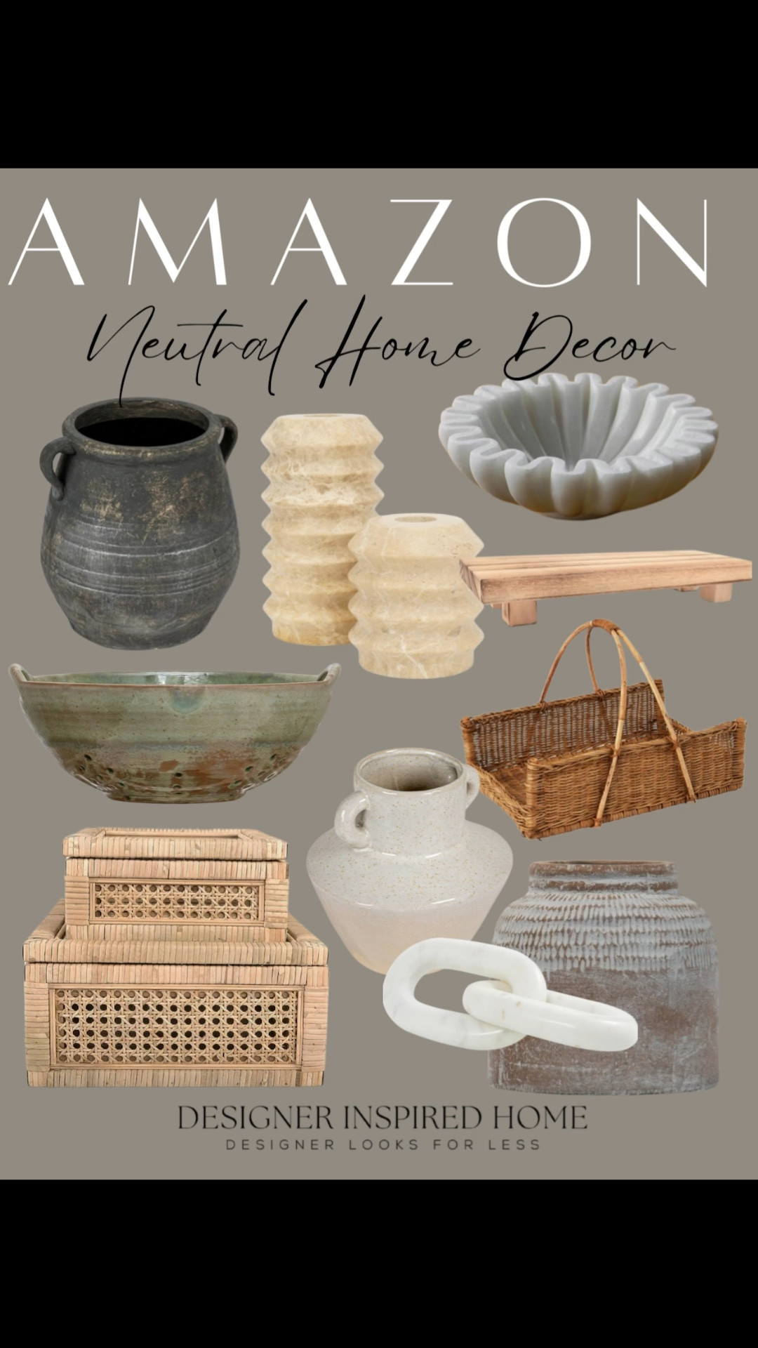 Amazon neutral home decor! 

#LTKFindsUnder50 #LTKStyleTip #LTKHome
