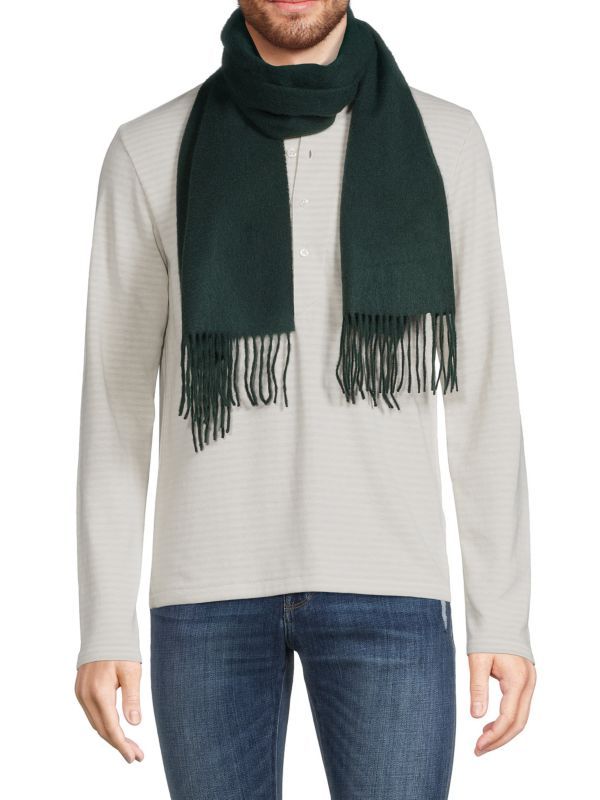 Fringed Cashmere Scarf | Saks Fifth Avenue OFF 5TH