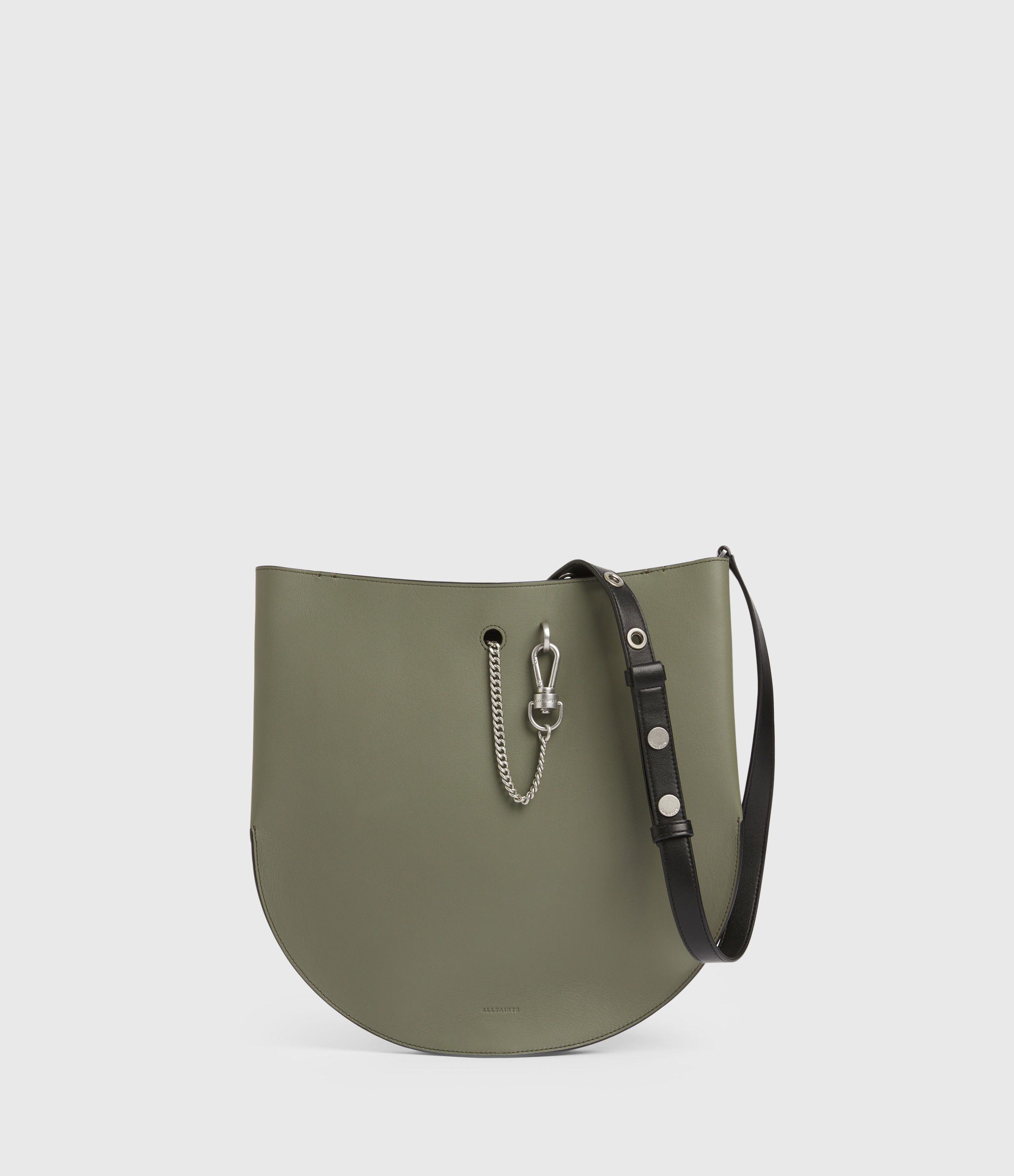 AllSaints Beaumont Leather Hobo Bag | AllSaints US