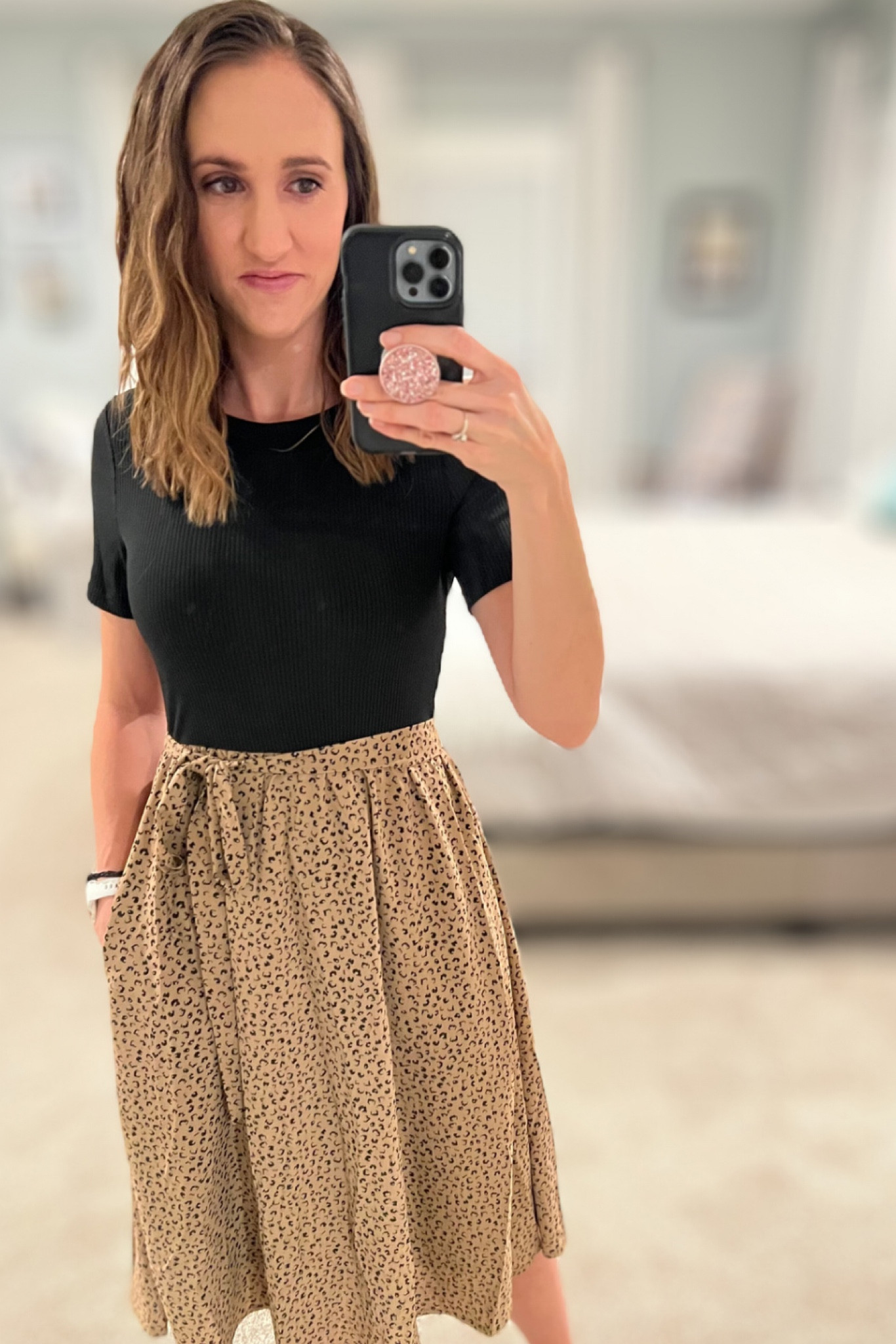 One of my favorite dresses. Perfect for work, dinner or even just running around cause it’s so comfy…and has pockets! I’m 5’7” and 140 lbs. Wearing a Medium  

#LTKstyletip #LTKSeasonal #LTKcurves