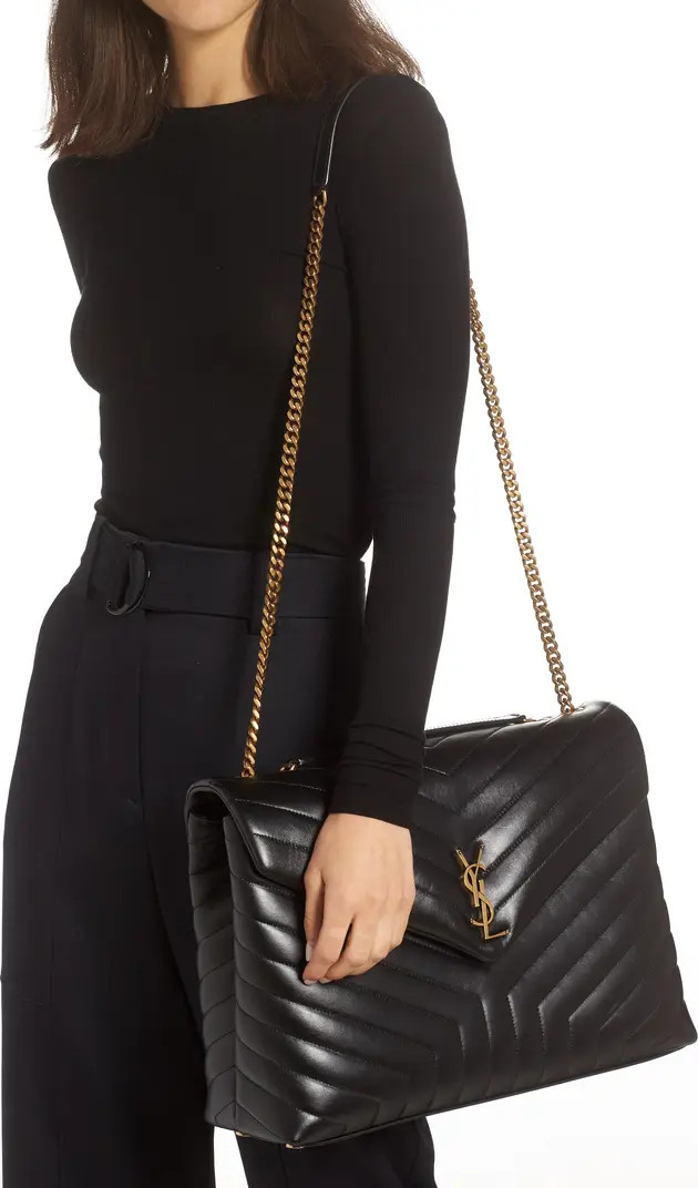 Large LouLou Matelassé Leather Shoulder Bag | Nordstrom