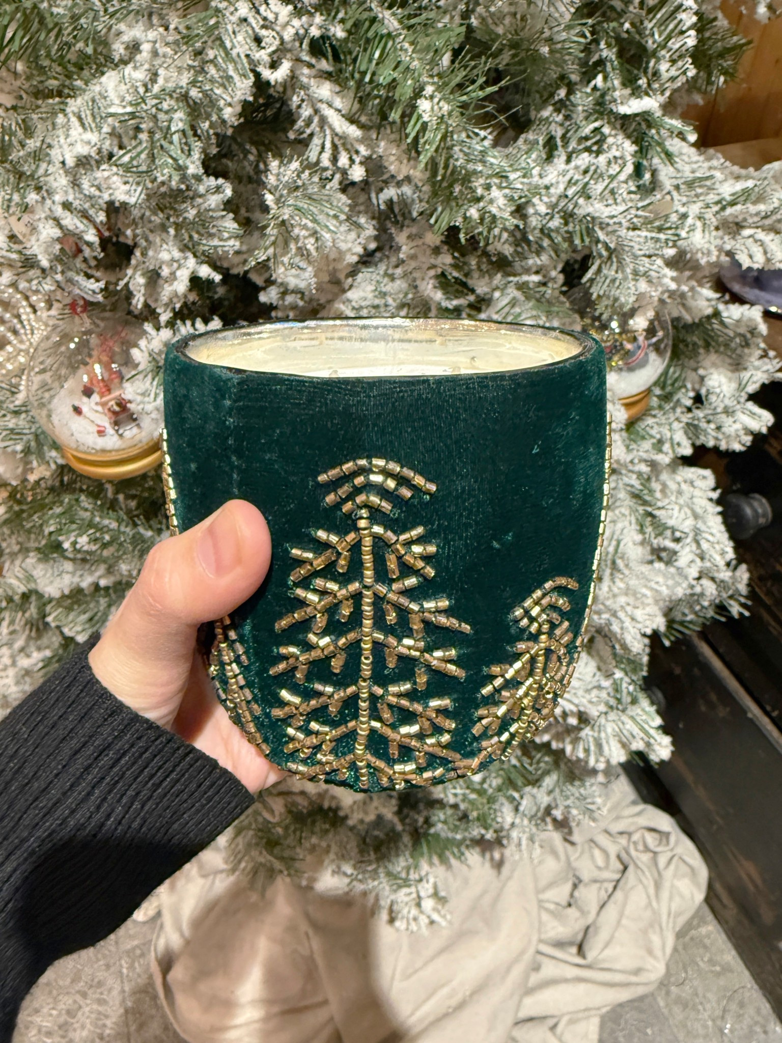 Obsessed with this Velvet Forest Juniper & Cedar Candle from Anthropologie! 🎄✨ The scent is so dreamy — fresh juniper, pine, warm cedarwood… it truly smells like a calm winter walk through the woods. And the velvet-wrapped container is stunning in person. Such a perfect Christmas gift or little luxe treat for yourself! Linked this one + more gorgeous Anthropologie candles! 🕯️ #HolidayGifts #Candles #ChristmasGifts

#LTKCyberWeek #LTKHoliday #LTKGiftGuide