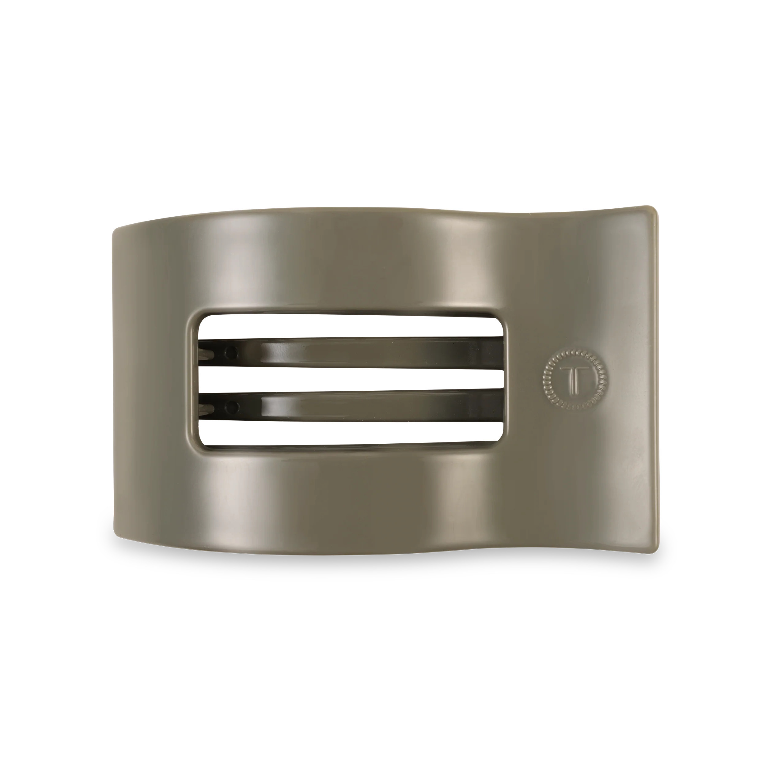 Sage it ain't so Medium Flat Rectangle Hair Clip | TELETIES