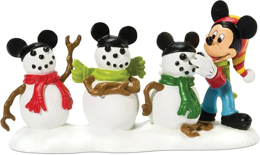 Department 56 Disney Village Accessories The Three Mousketeers Figurine, 2.25 Inch, Multicolor | Amazon (US)