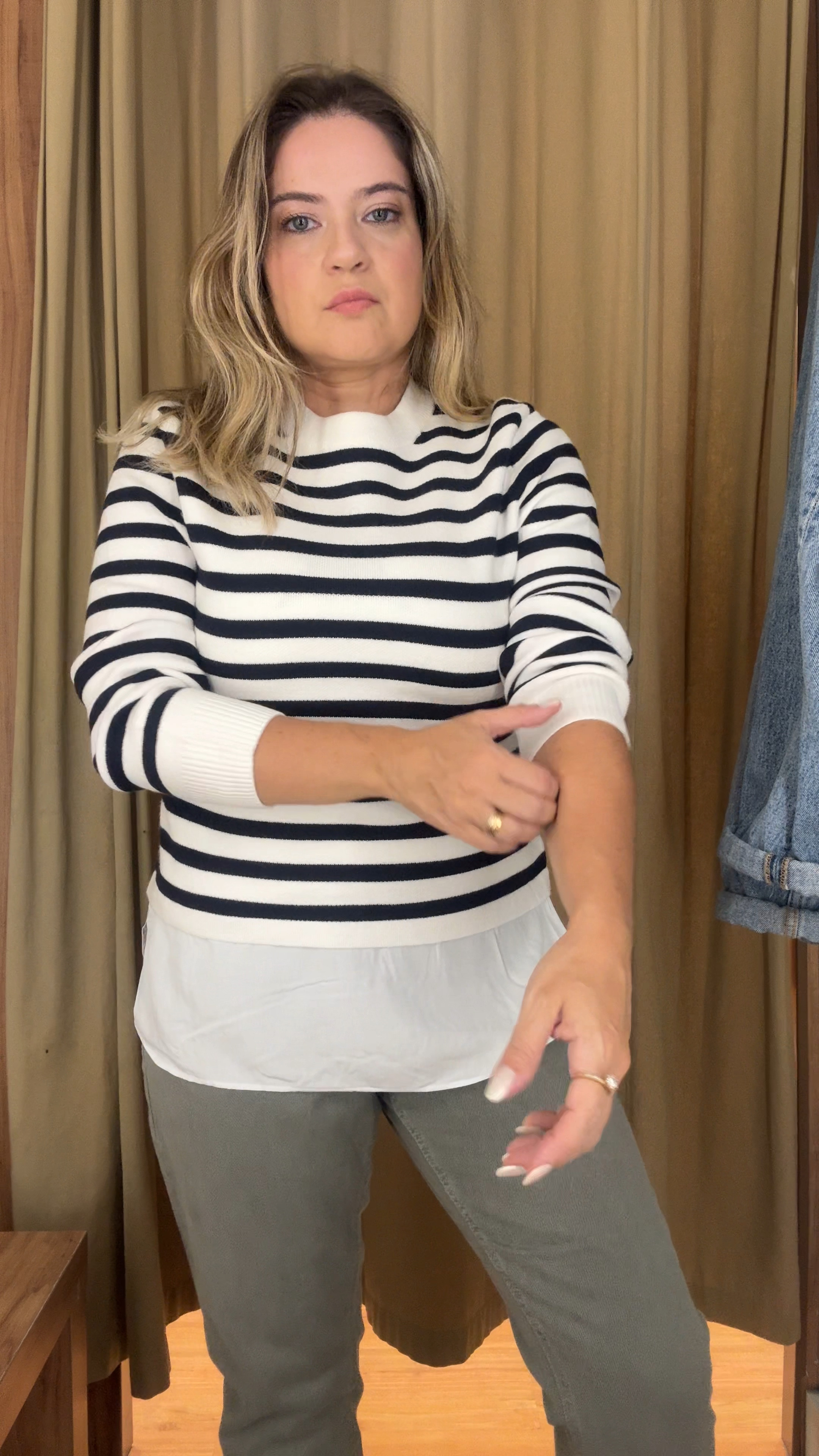 Agora em vídeo para vocês verem melhor como fica no corpo ✨

#LTKover40 #LTKbrasil #LTKworkwear