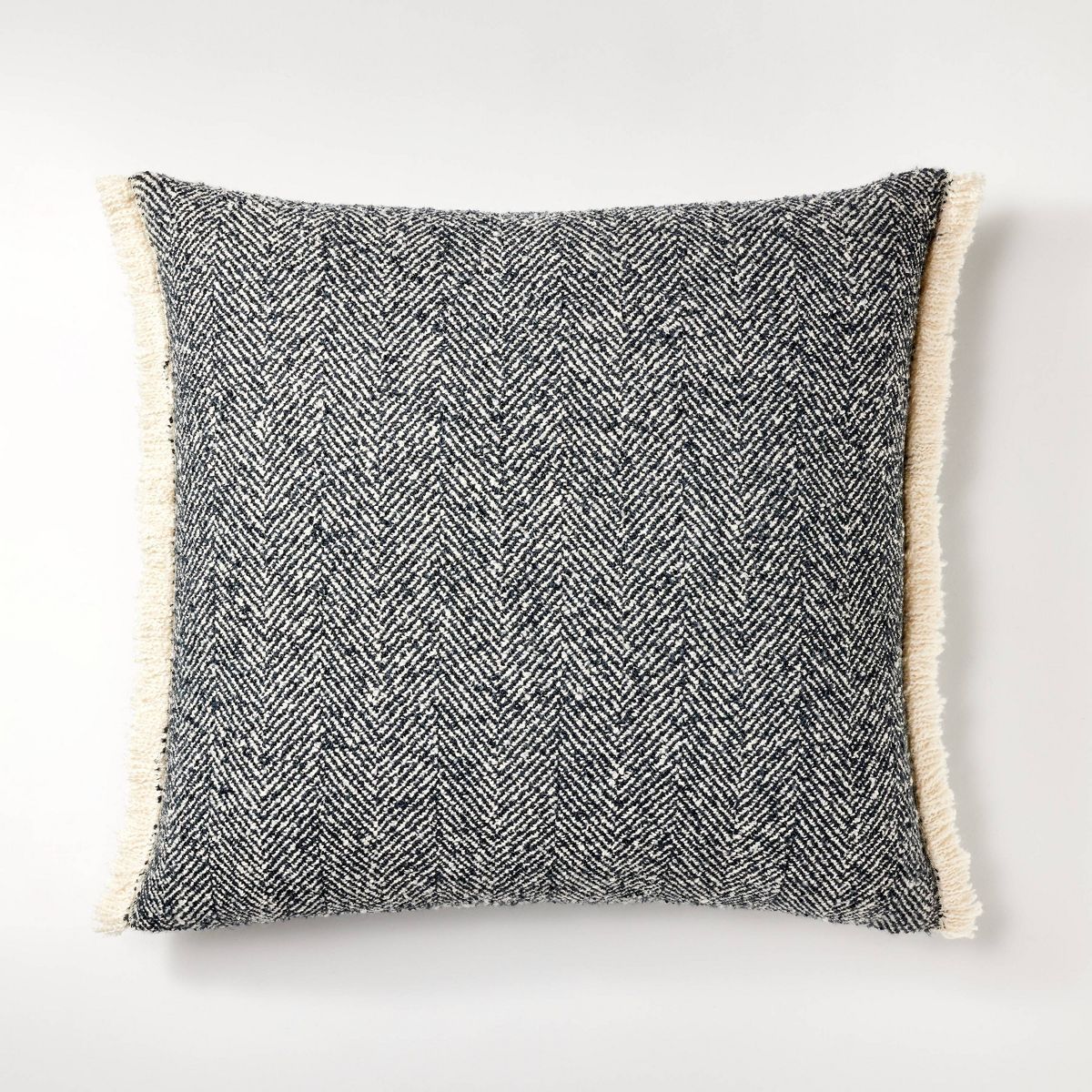 Herringbone with Frayed Edges Throw Pillow - Threshold™ designed with Studio McGee | Target