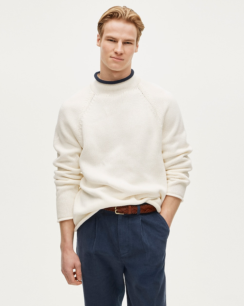 1988 Rollneck™ sweater with tipping | J. Crew US