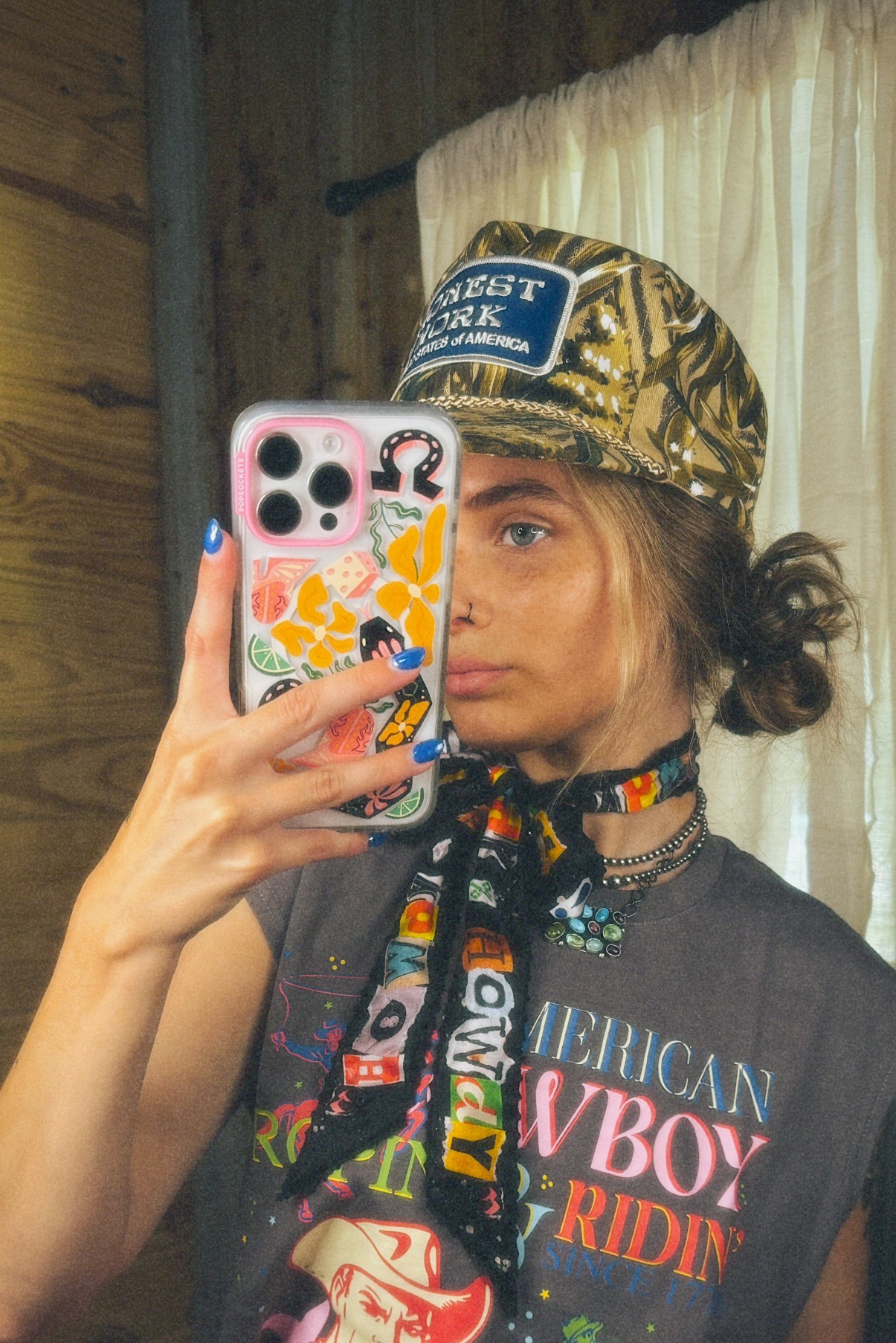 My cutie phone case!!🦋🦄🍋‍🟩🌸