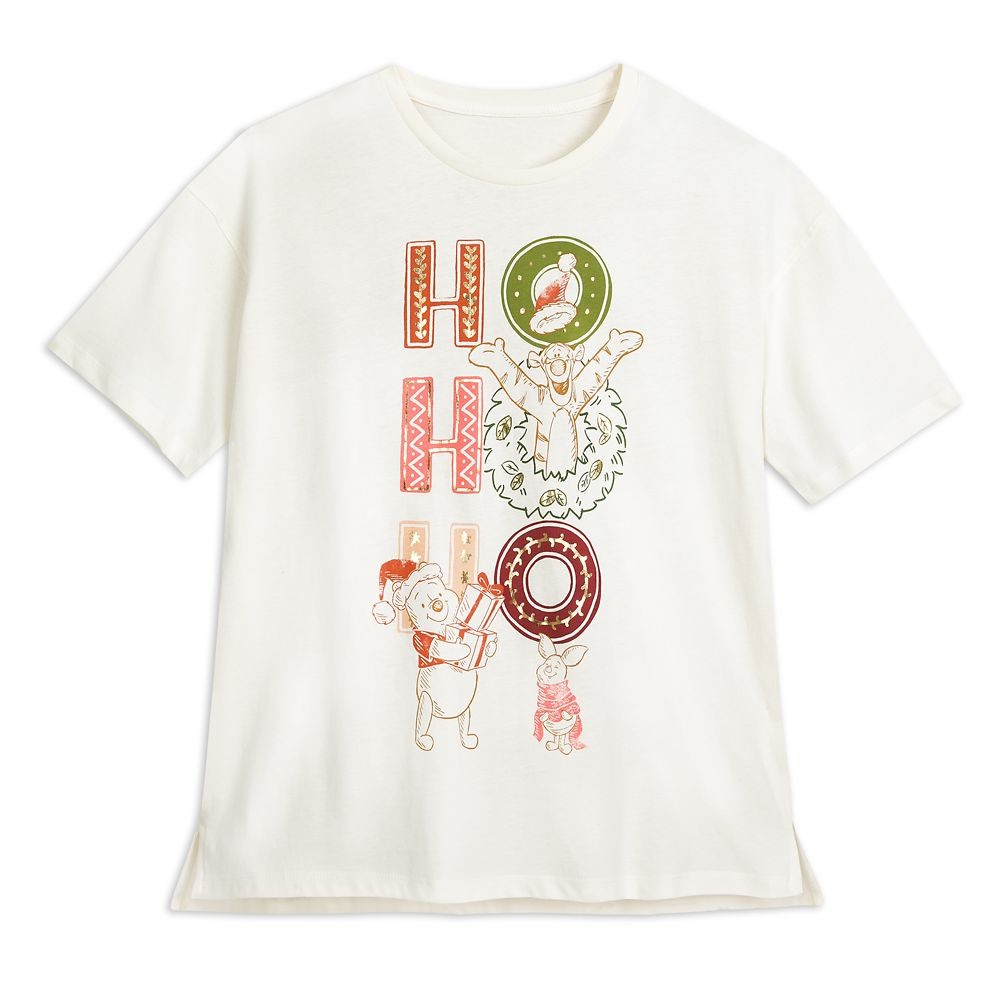 Winnie the Pooh and Pals Holiday Fashion T-Shirt for Women | Disney Store