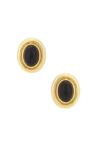 Prize Earrings in Gold & Black | Revolve Clothing (Global)