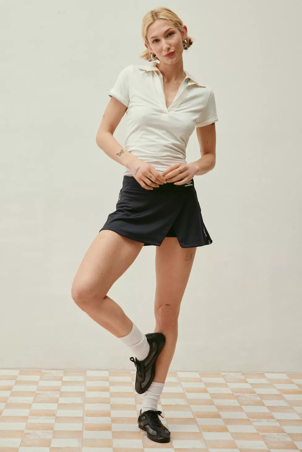 Umbro UO Exclusive Wrap Mini Sport Skort | Urban Outfitters (US and RoW)