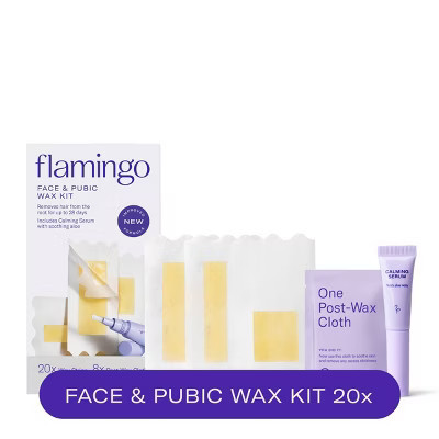 Flamingo Women's Face Wax Kit - 20ct | Target
