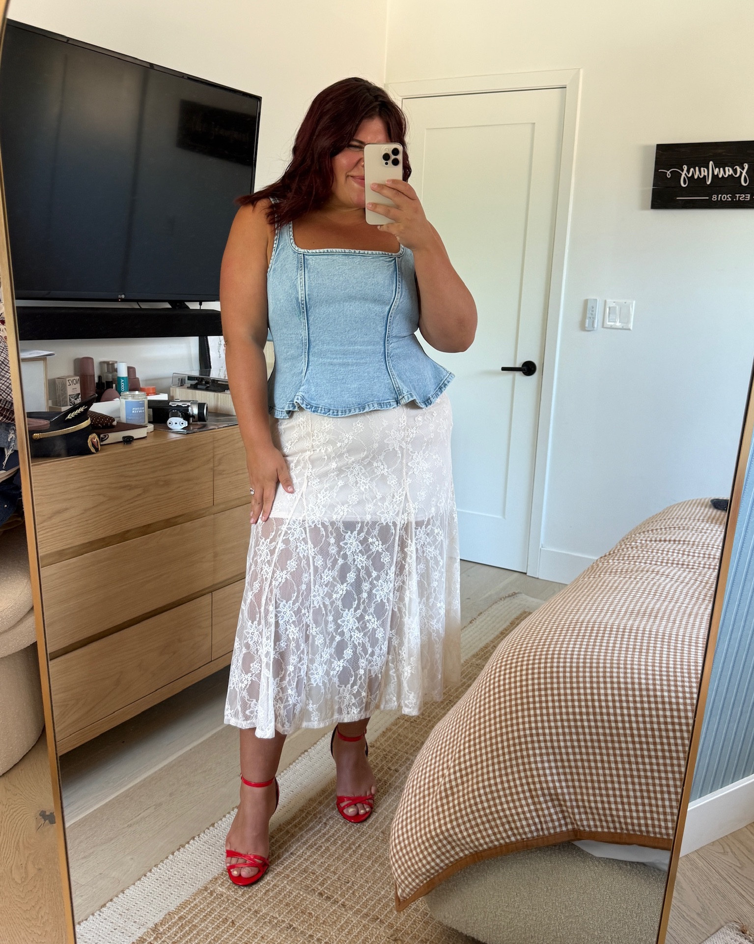 The Devil Wears Prada 2 x Walmart Collection try-on haul for you besties! I ordered a L in tops and an XL in bottoms! Available in XS-XXL

#LTKMidsize #LTKootd