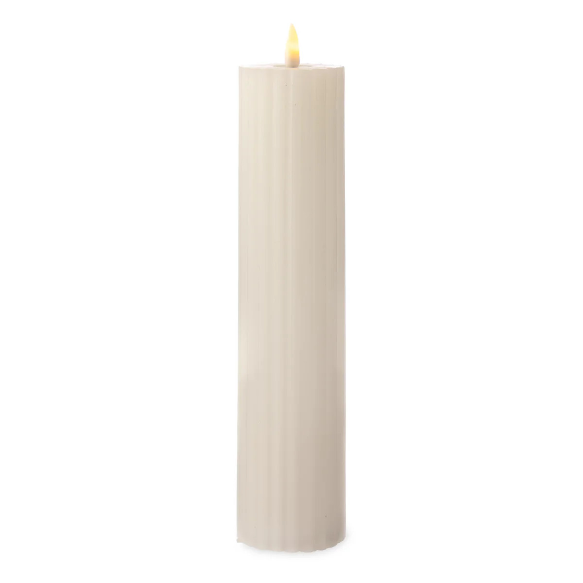 Tall LED Carved Candle | Plow & Hearth