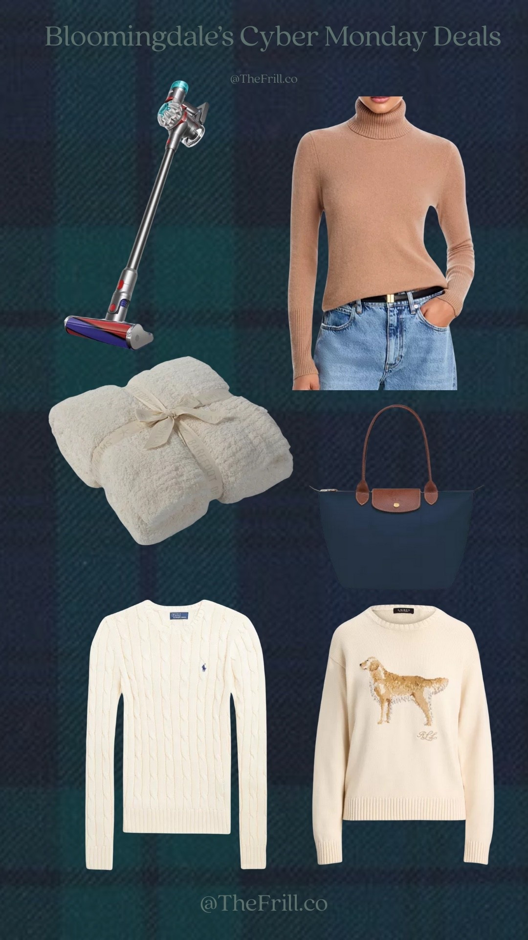 Bloomingdale’s Cyber Monday deals - half off Dyson vacuum,  my favorite Ralph Lauren sweater, longchamp!

#LTKCyberWeek #LTKGiftGuide #LTKSaleAlert