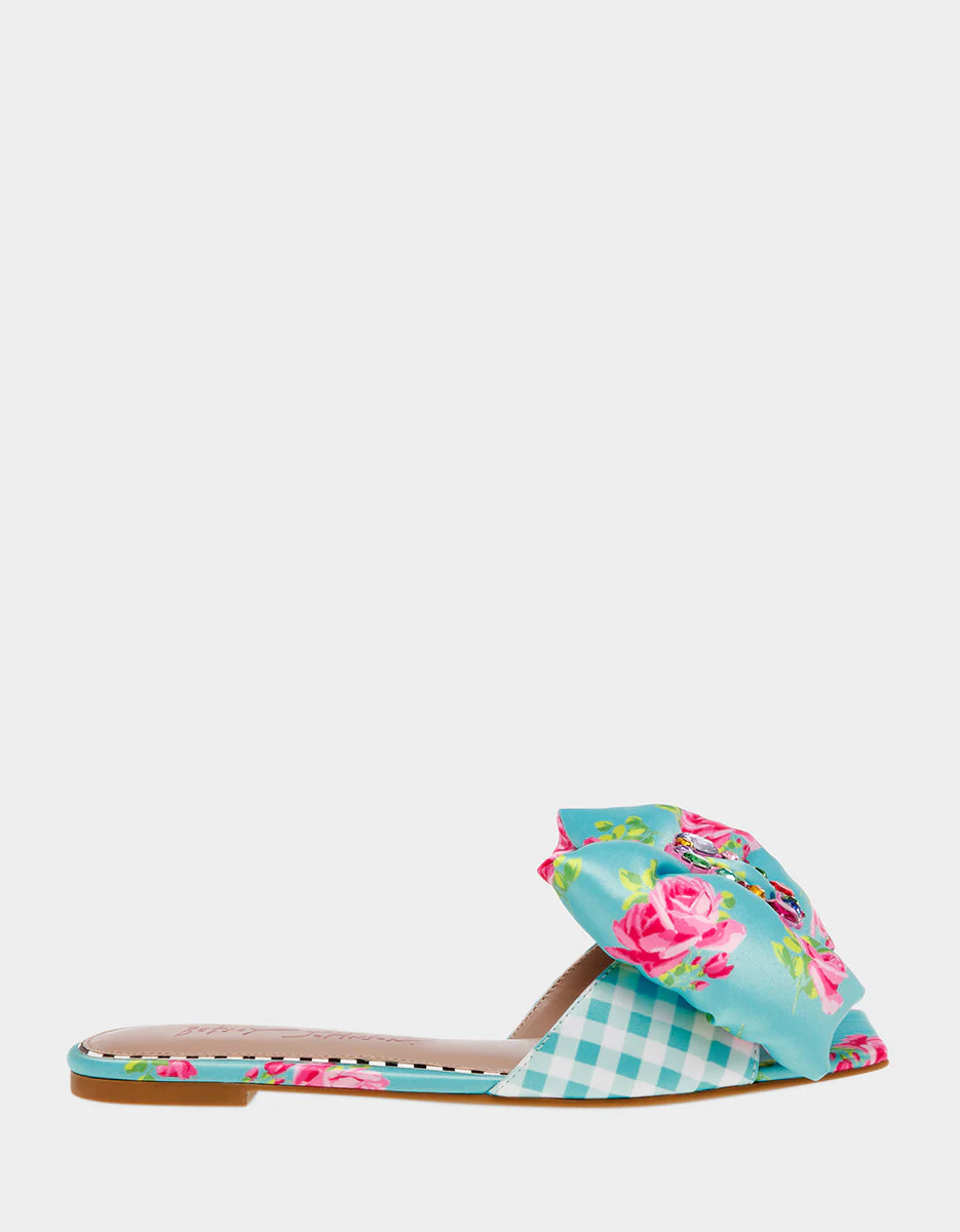 DAISYY-G BLUE MULTI | Betsey Johnson