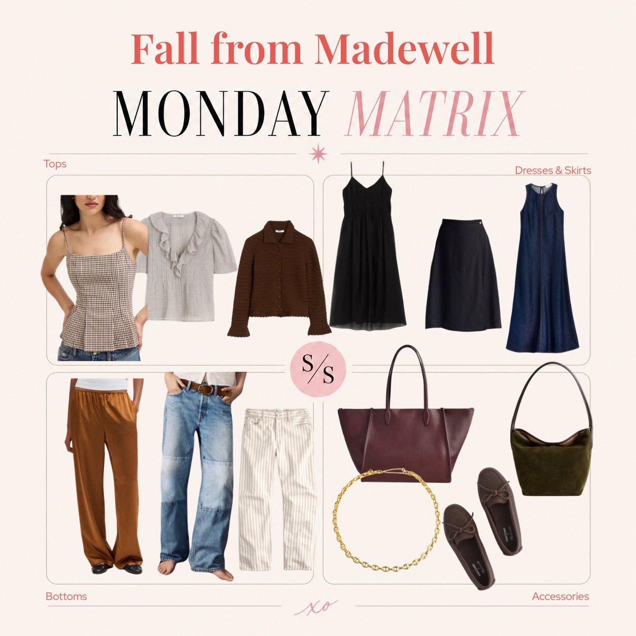 My fall Madewell edit 🍂

A few pieces I’m loving for the season — easy layers, rich fall colors, relaxed denim, feminine details + accessories that make the basics feel a little more special.

The goal: pieces you can mix, match, and actually wear all season long.

Which one is making it onto your fall wishlist? 👀

Save this for your next Madewell scroll 🤎

#Madewell #MadewellStyle #FallStyle #FallFashion #FallOutfits #NYCStyle #EverydayStyle #StyleInspo #FallWardrobe

#LTKxMadewell #LTKmomlife #LTKootd