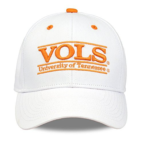 The Game NCAA Tennessee Volunteers Unisex NCAA bar Design Hat, White, Adjustable, One Size | Amazon (US)