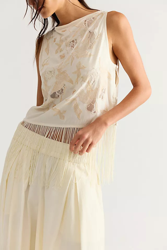 Carlie Fringe Top | Free People (Global - UK&FR Excluded)