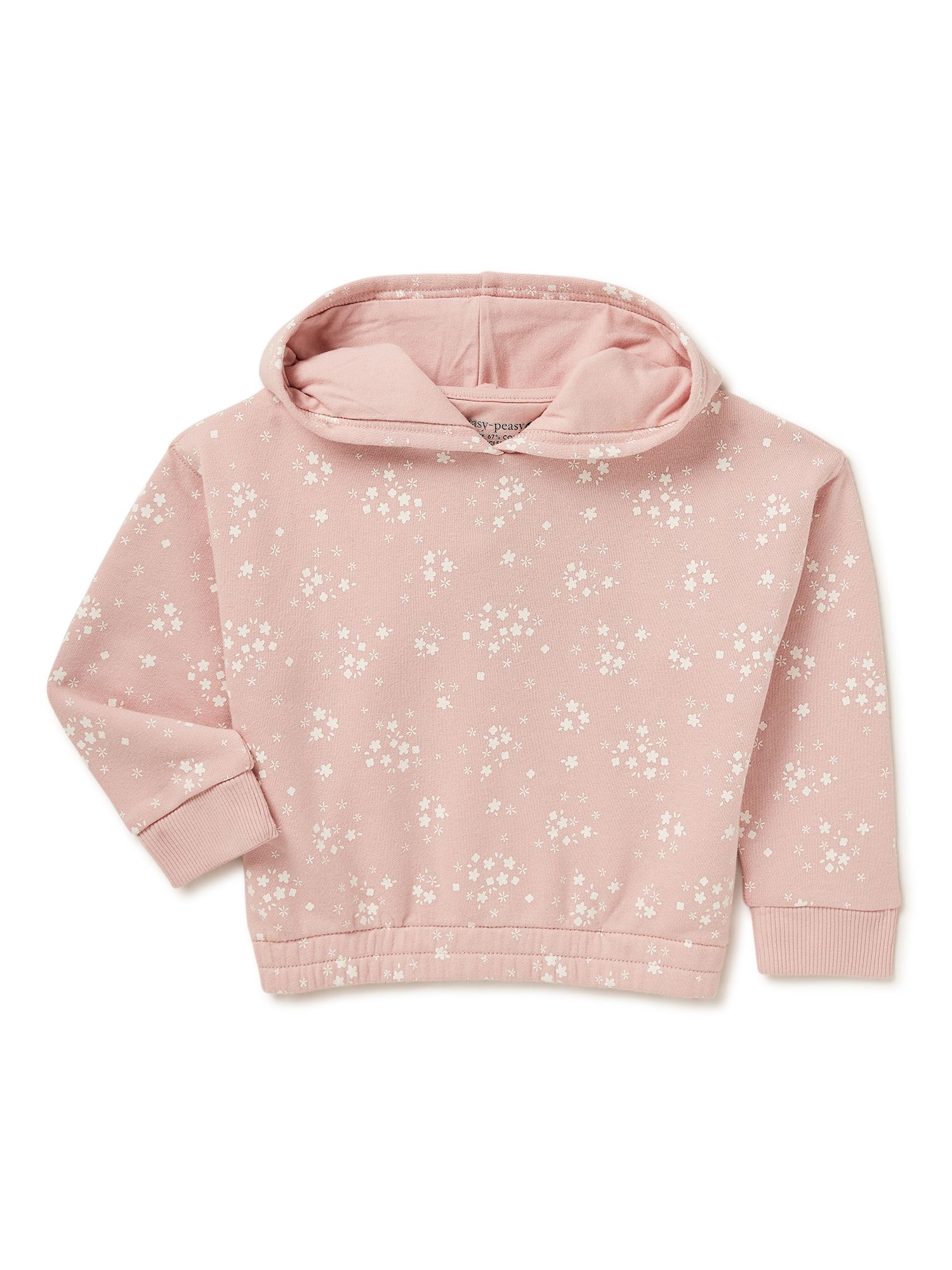 easy-peasy Baby and Toddler Girls' Pull-Over Hoodie, Sizes 12 Months-5T | Walmart (US)