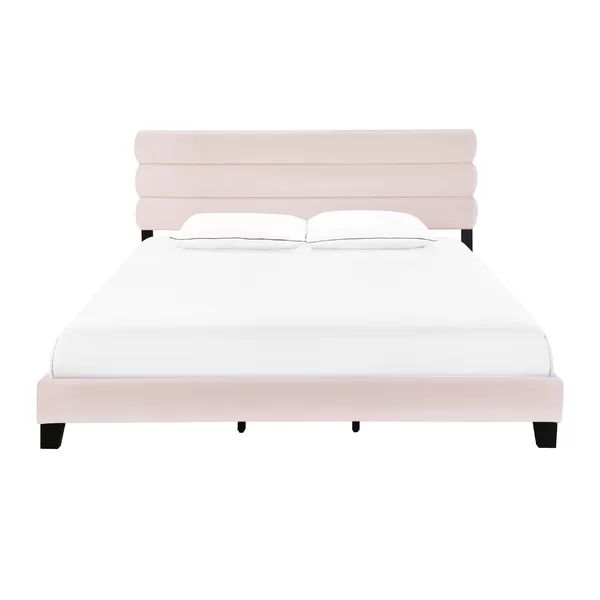 Romola One Box Slat Upholstered Standard Bed | Wayfair North America