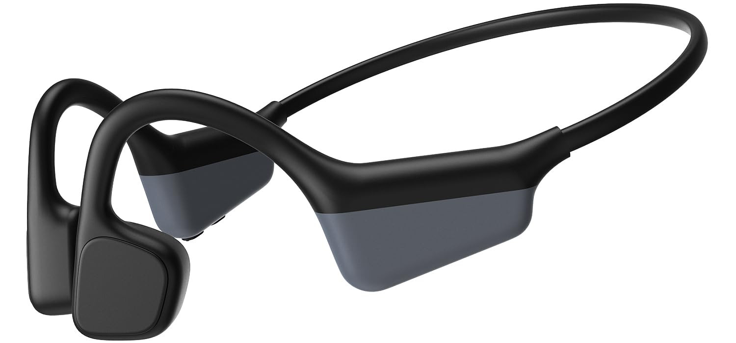 Bone Conduction Headphones 15H Playtime, IPX6 Waterproof Bone Conduction Earbuds, Open Ear Headph... | Amazon (US)
