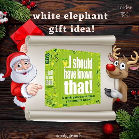 White elephant, white elephant gift idea, white elephant under $25, white elephant for work, work gift exchange, Black Friday, amazon find, family game 

Follow my shop @PaigeRoach on the @shop.LTK app to shop this post and get my exclusive app-only content!

#liketkit #LTKGiftGuide #LTKHoliday #LTKfamily
@shop.ltk
https://liketk.it/3VklP