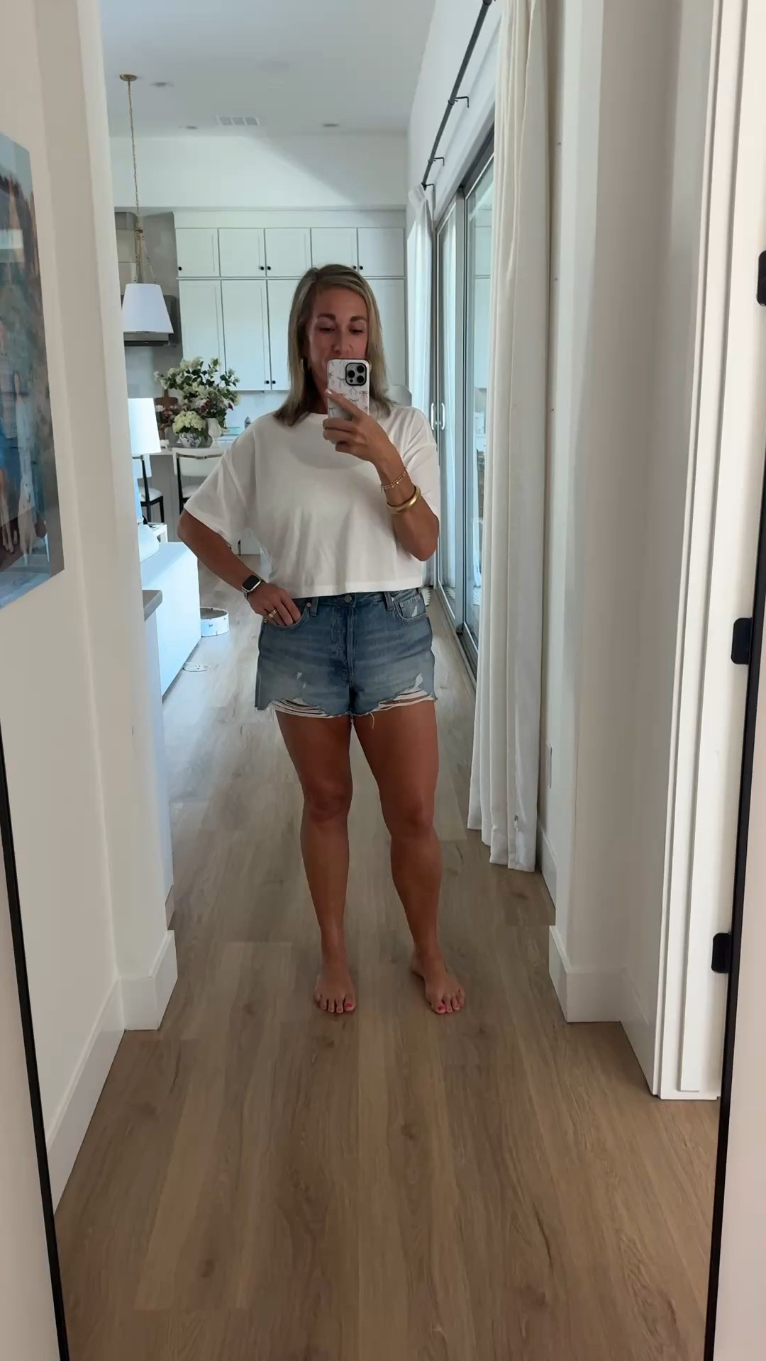 My denim short obsession! They’re on sale for less than $20 and so so comfy! 

#LTKSaleAlert #LTKOver40 #LTKSeasonal