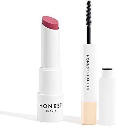 Honest Beauty Tinted Lip Balm, Summer Melon | Vegan, 0.141 Oz. and Honest Beauty Extreme Length M... | Amazon (US)