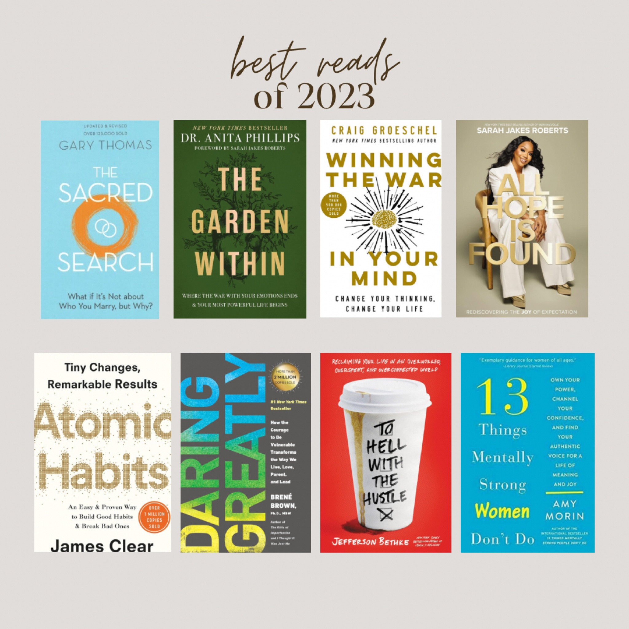 these are my top reads from 2023! all of these have been such good and interesting reads 🤍

#LTKtravel #LTKfindsunder50 #LTKhome
