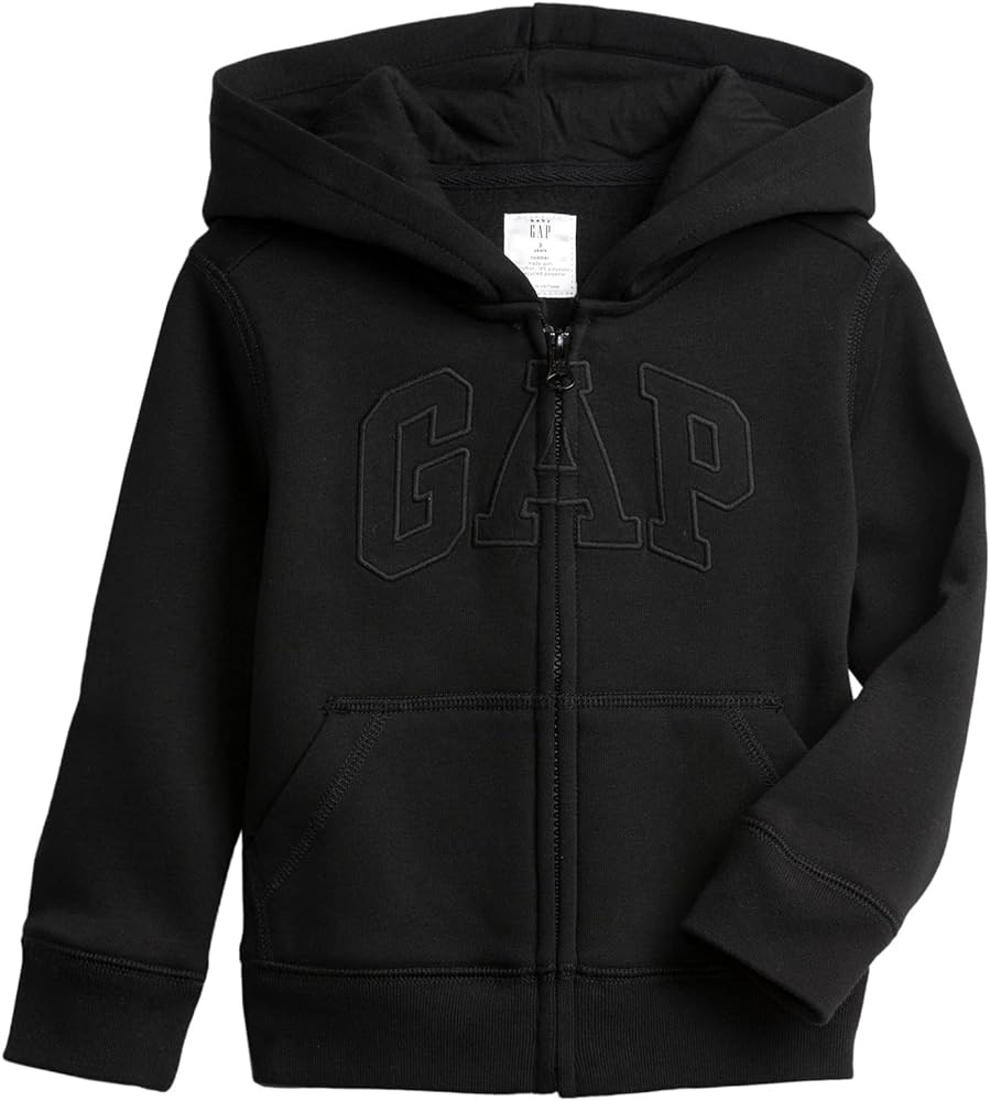 GAP Playtime Favorites Logo Full Zip Hoodie Hooded Sweatshirt | Amazon (US)