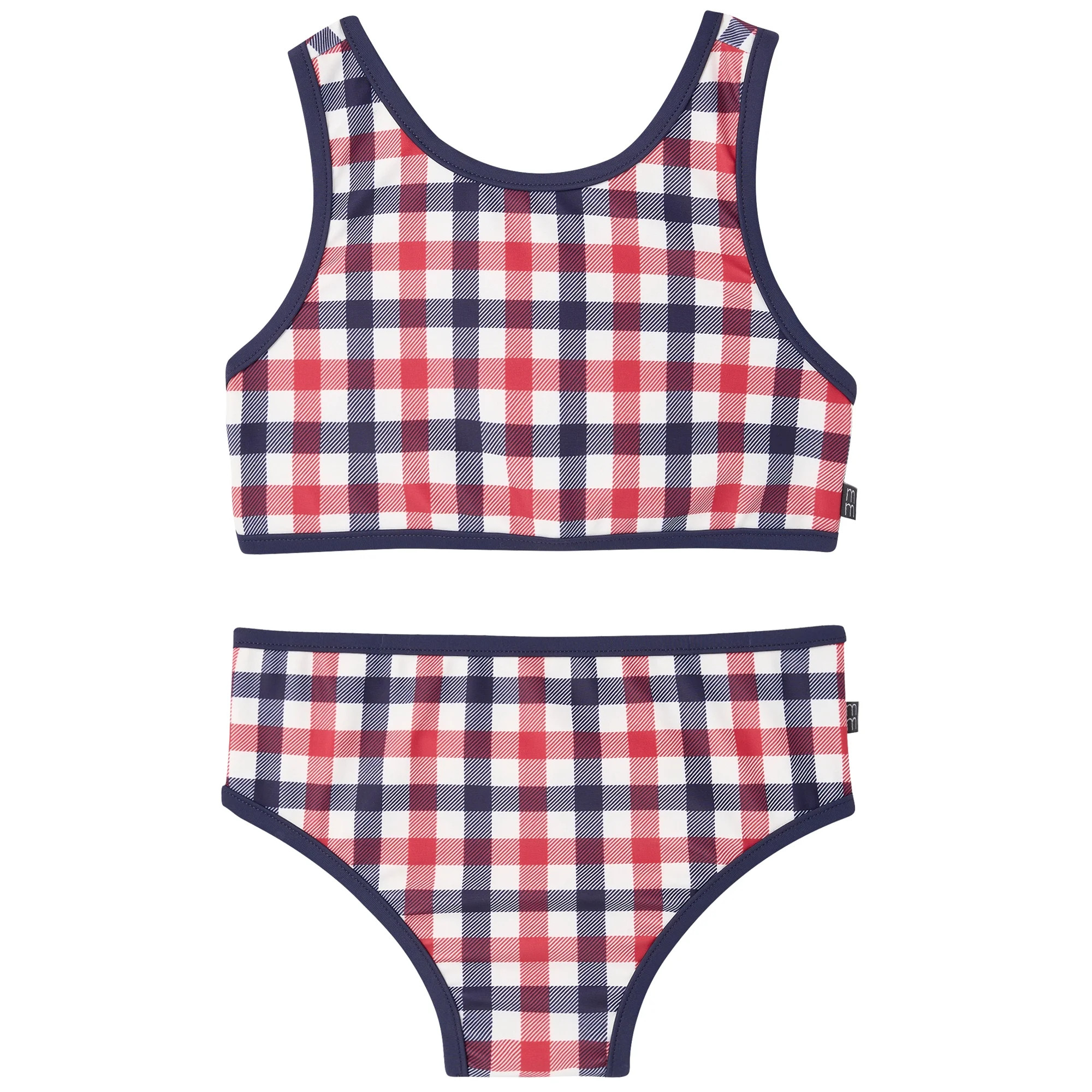 Modern Moments by Gerber Toddler Girl Two- Piece Swimsuit with Binding, Sizes 12M-5T | Walmart (US)
