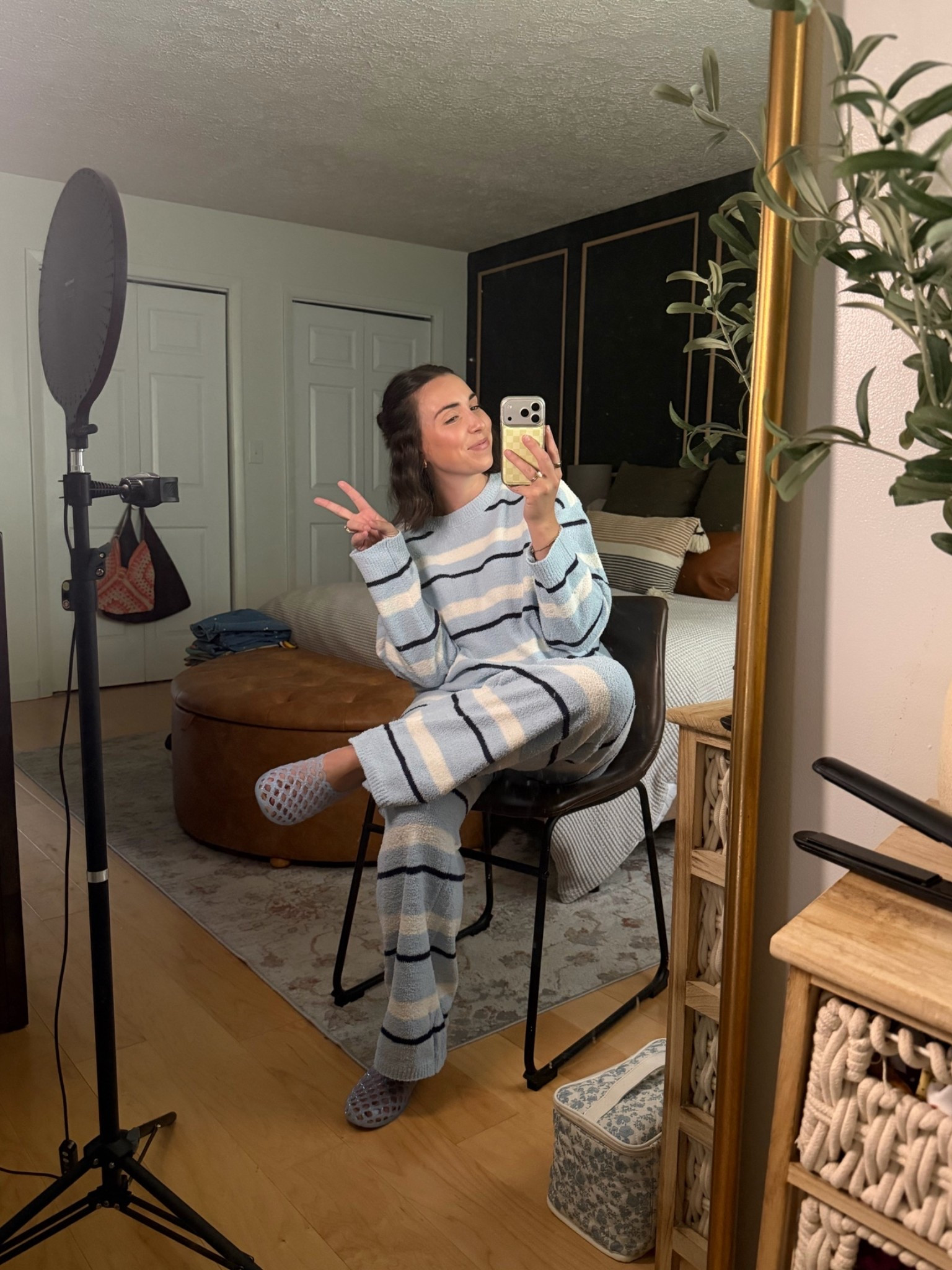 The cutest blue striped set from Fruitful Co. 🩵 

Shooting my shot online (again) in the cutest + comfiest Sherpa set ever!

#LTKootd #LTKgrwm #LTKSaleAlert