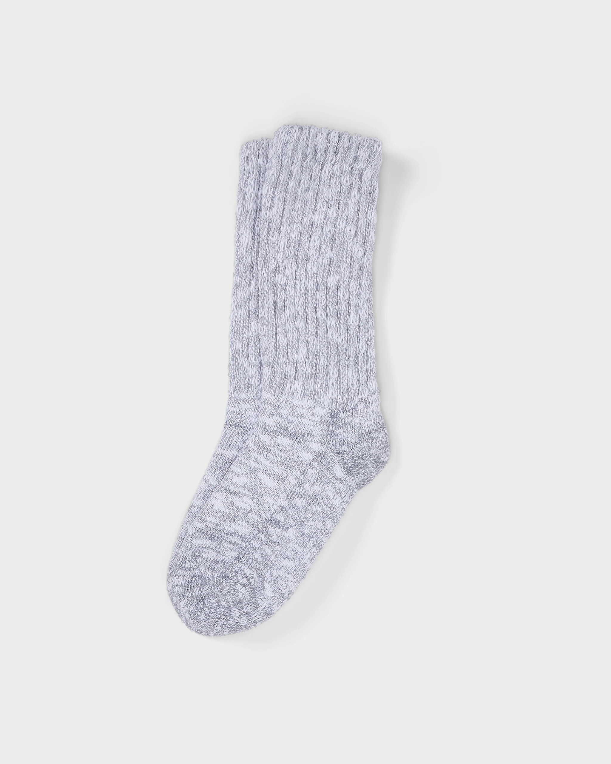 Cozy Sock | Plush, Soft Light Heather Grey Sock | Vuori | Vuori Clothing (US & Canada)