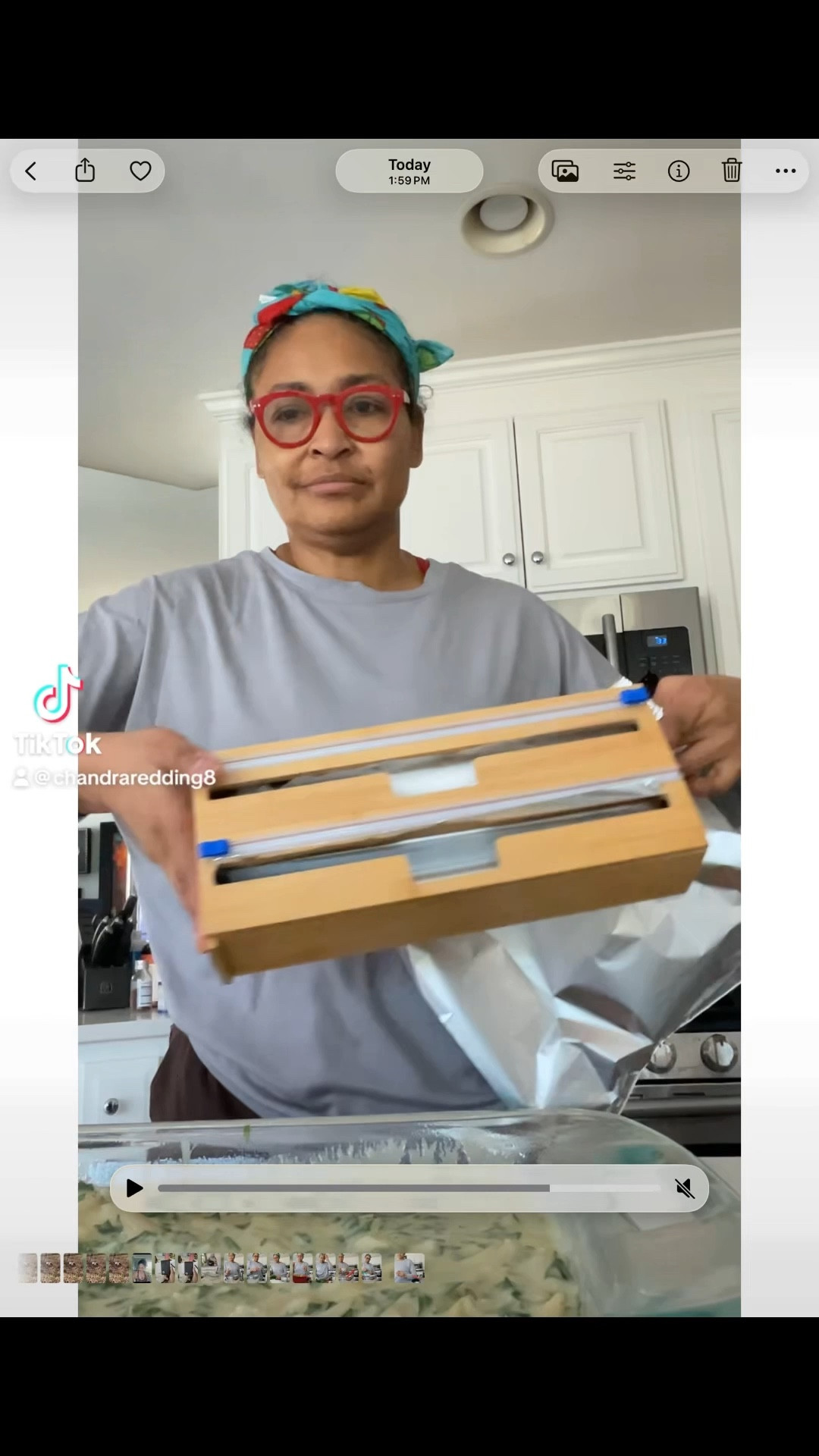 Problem:  Uneven foil cuts and can’t find the edge
Solution:
ORGANIZED AND BEAUTIFUL - Make your kitchen storage neat and organized with this bamboo wrap organizer dispenser holder box. The aluminum foil organizer is designed for your different wraps kitchen storage organization accessories; SIZE: 14"L x 5.7"W x 3"H
KITCHEN WRAPS STORAGE - Designed for plastic wrap, aluminum foil and wax paper; Not for rolls that are wider than 12"; The bamboo organizer for kitchen storage organization is 3" High; MEASURE YOUR DRAWER HEIGHT FIRST

#LTKfoodie #LTKHome #LTKSaleAlert