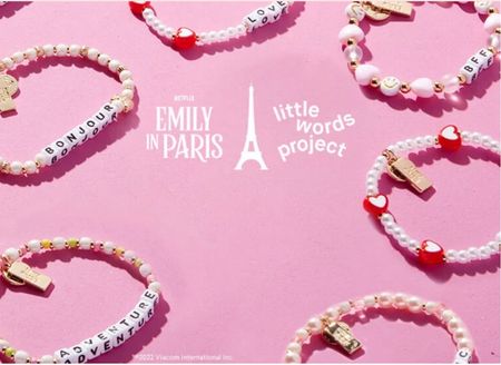 Who else loves Emily in Paris? Little Words Project just released a collab and the bracelets are adorable! I need to get the bff bracelets for a gift for my best friend!#LTKGiftGuide

#LTKunder50