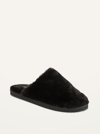 Cozy Faux-Fur Mule Slippers for Women | Old Navy (US)