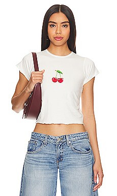 Tyler McGillivary X Revolve Cherry Tee in White from Revolve.com | Revolve Clothing (Global)