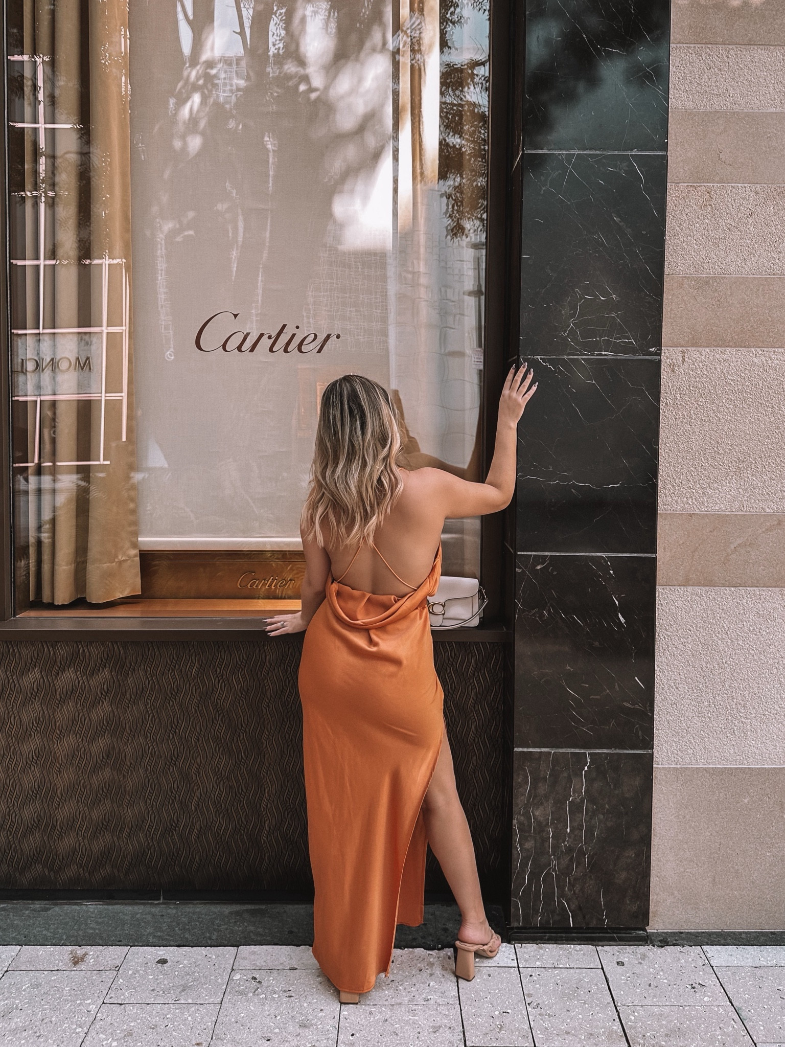 Elegant Backless Slit Dress 🧡
.
.
Miami fashion, slip dress, miami outfit check, satin silk dress, fall fashion, chic outfit, classy look, elegant looks, backless dress, classy vibes, sexy slit dress , coach bag, coach purse 

#LTKSeasonal #LTKitbag #LTKHoliday