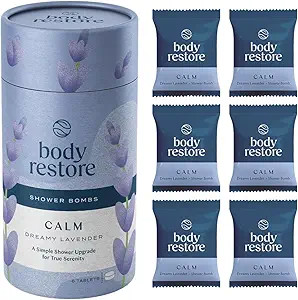 Body Restore Shower Steamers Aromatherapy 6 Pack - Stress Relief and Luxury Self Care, Relaxation... | Amazon (US)