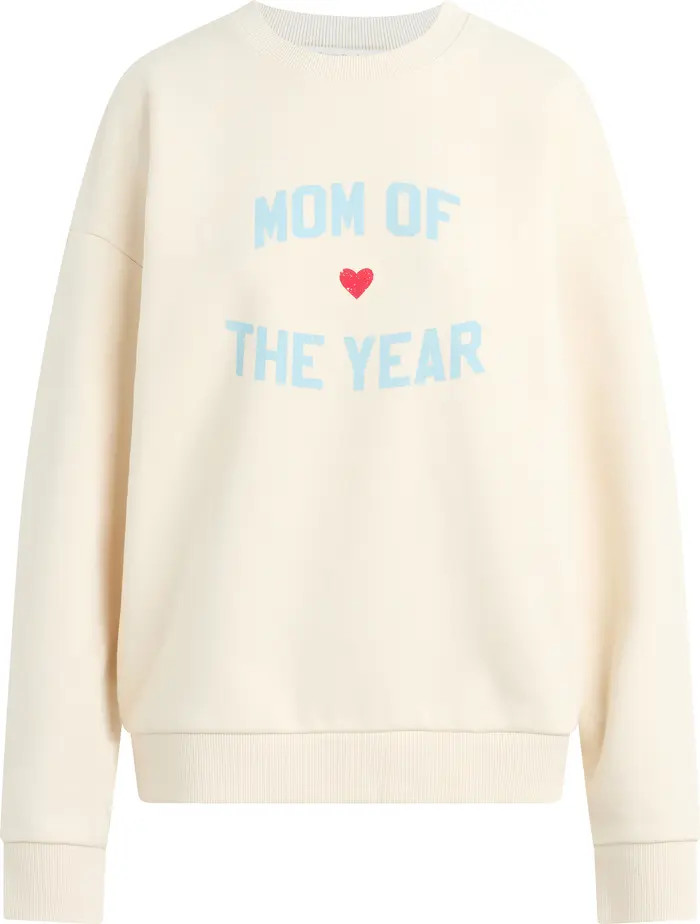 Mom of the Year Cotton Sweatshirt | Nordstrom